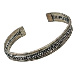 Native Sterling Simple Cuff Bracelet
