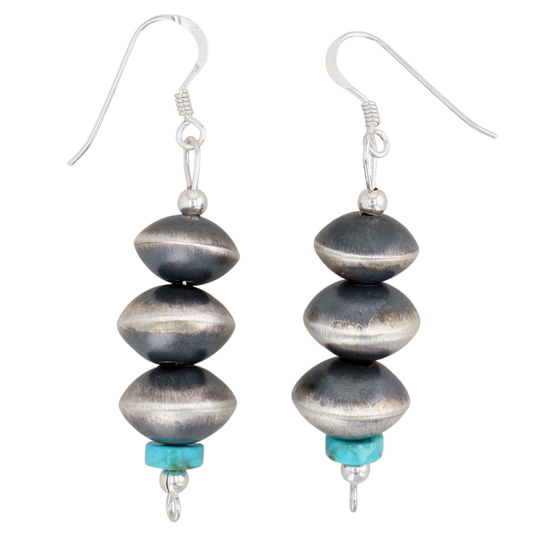 Darrin Livingston Navajo Sterling Turquoise Cuff Bracelet (1 of 7)