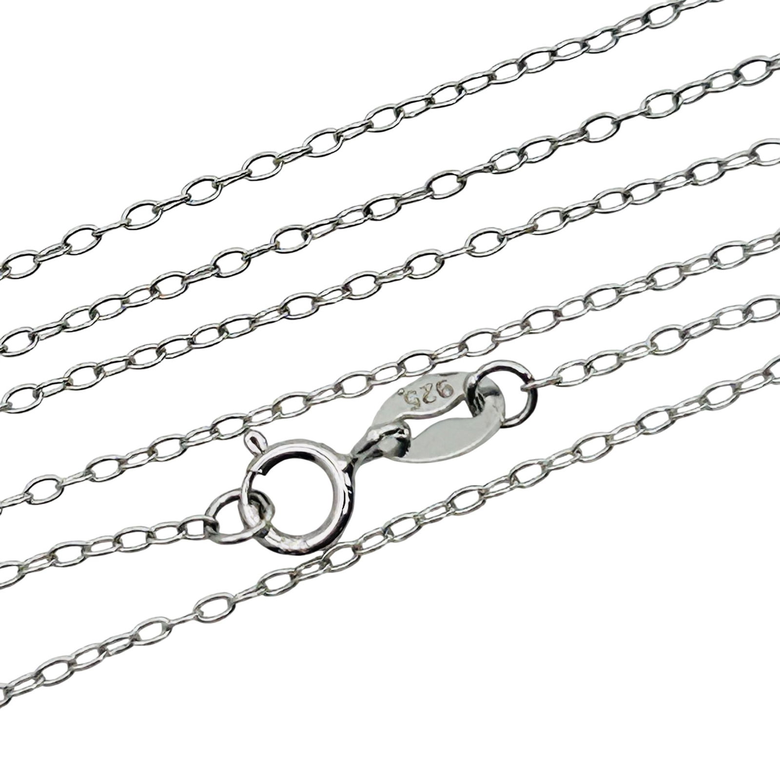Sterling Cable Chain Necklace (1 of 4)