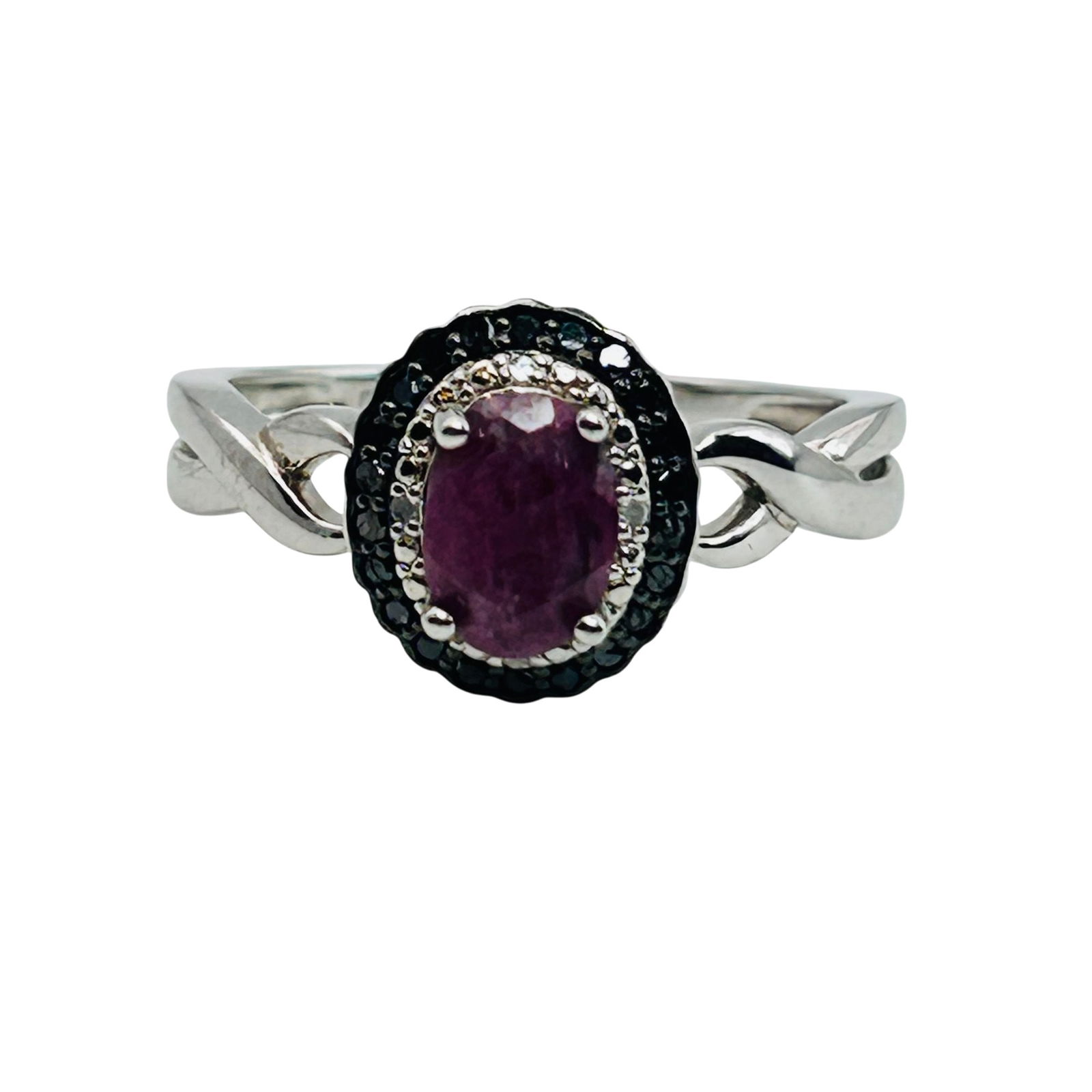 DK Sterling Multi-gem Ring. Size 7 - 6
