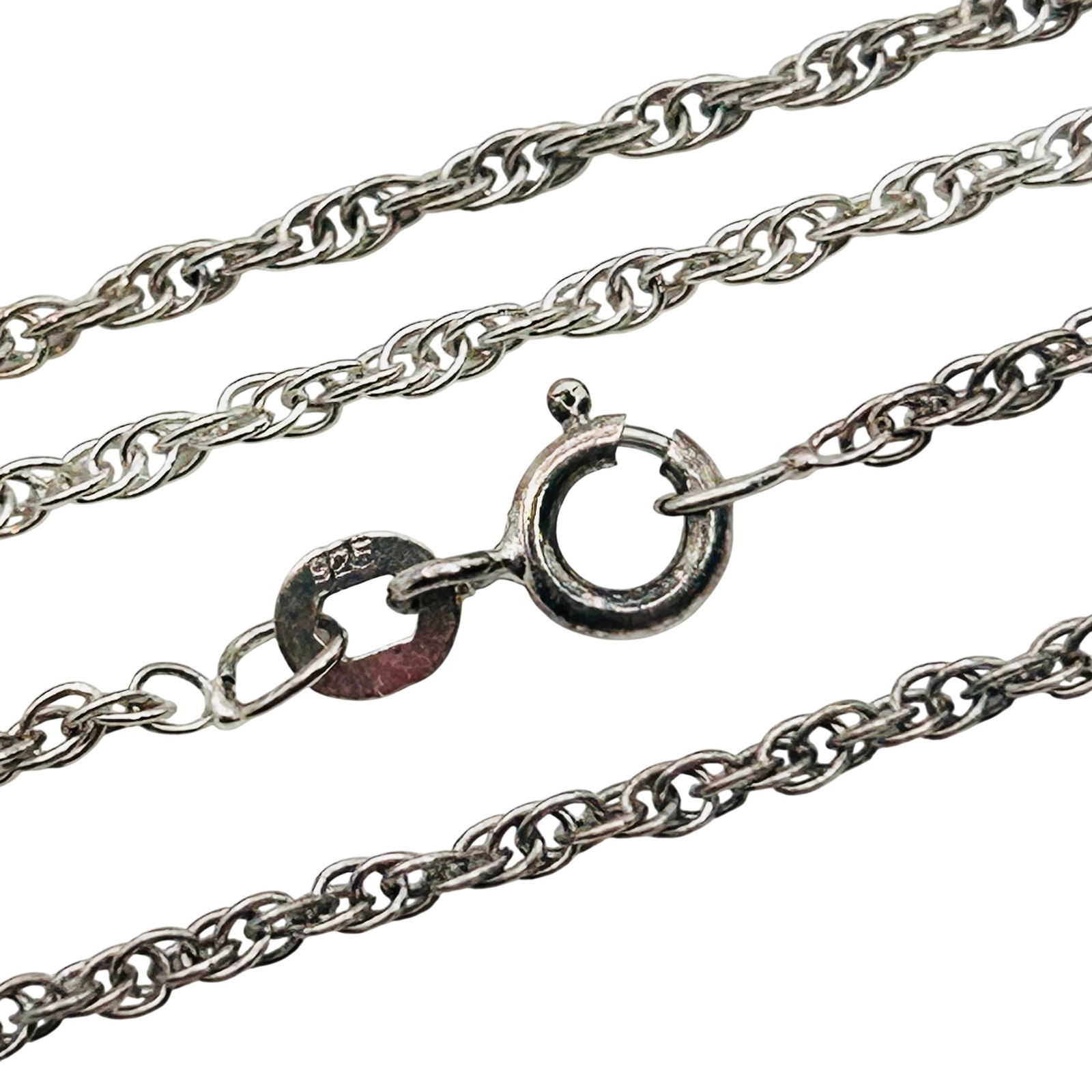 Sterling Rope Chain Necklace (1 of 5)