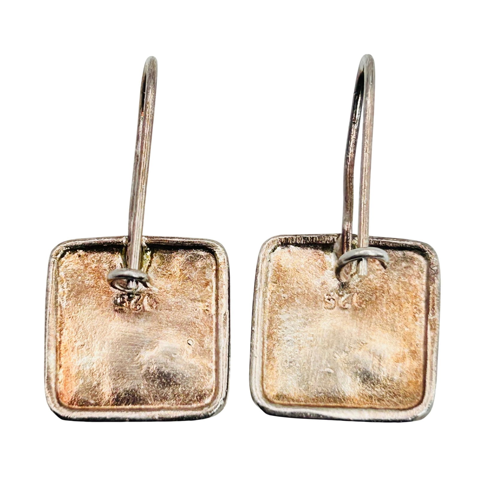 Sterling Square Earrings - 5