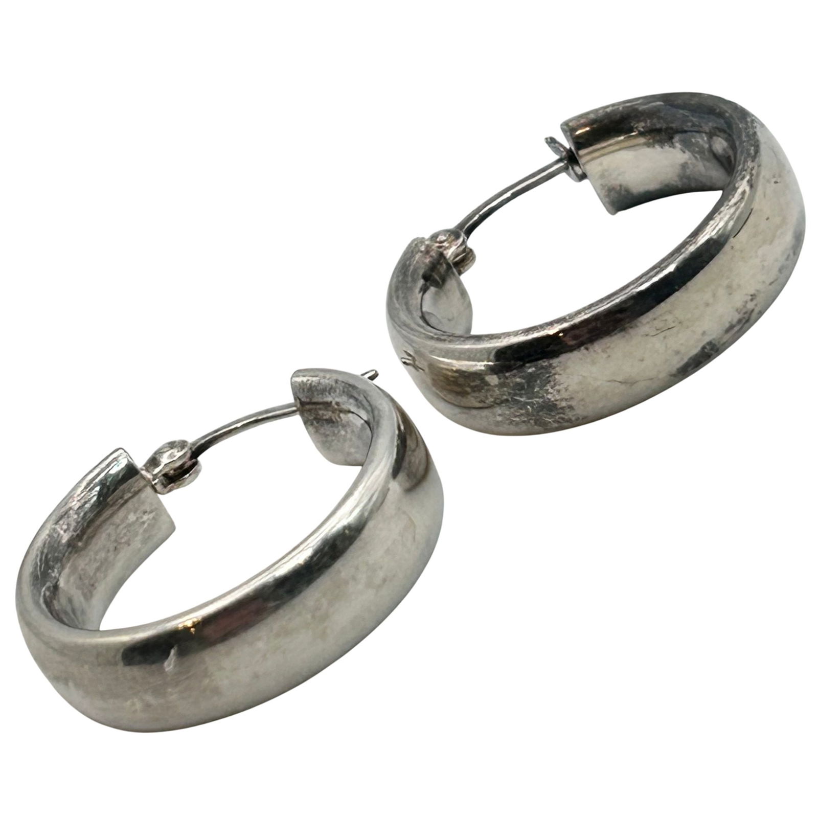 JCM Sterling Hoop Earrings (1 of 6)
