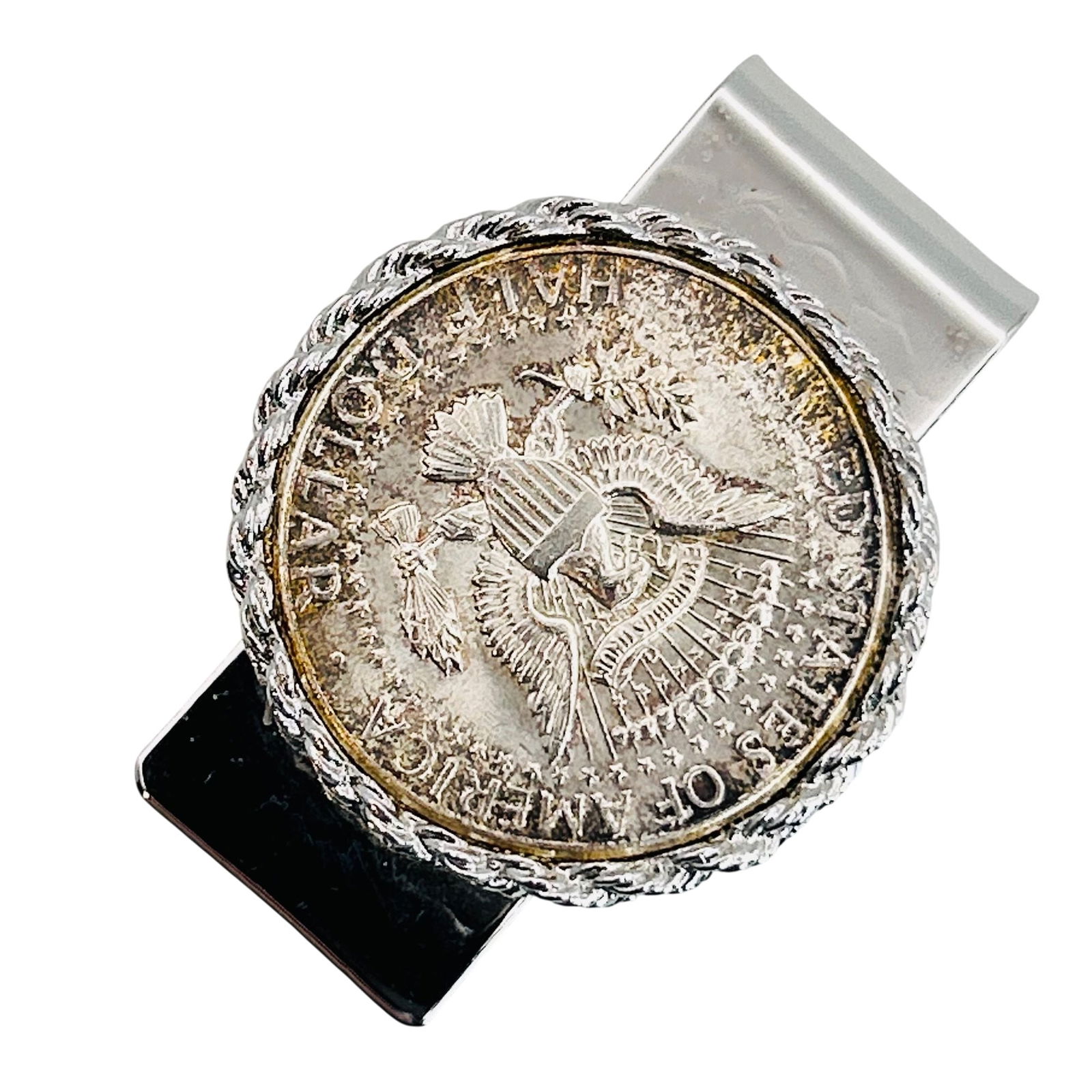 Sterling Half Dollar Steel Money Clip (1 of 5)
