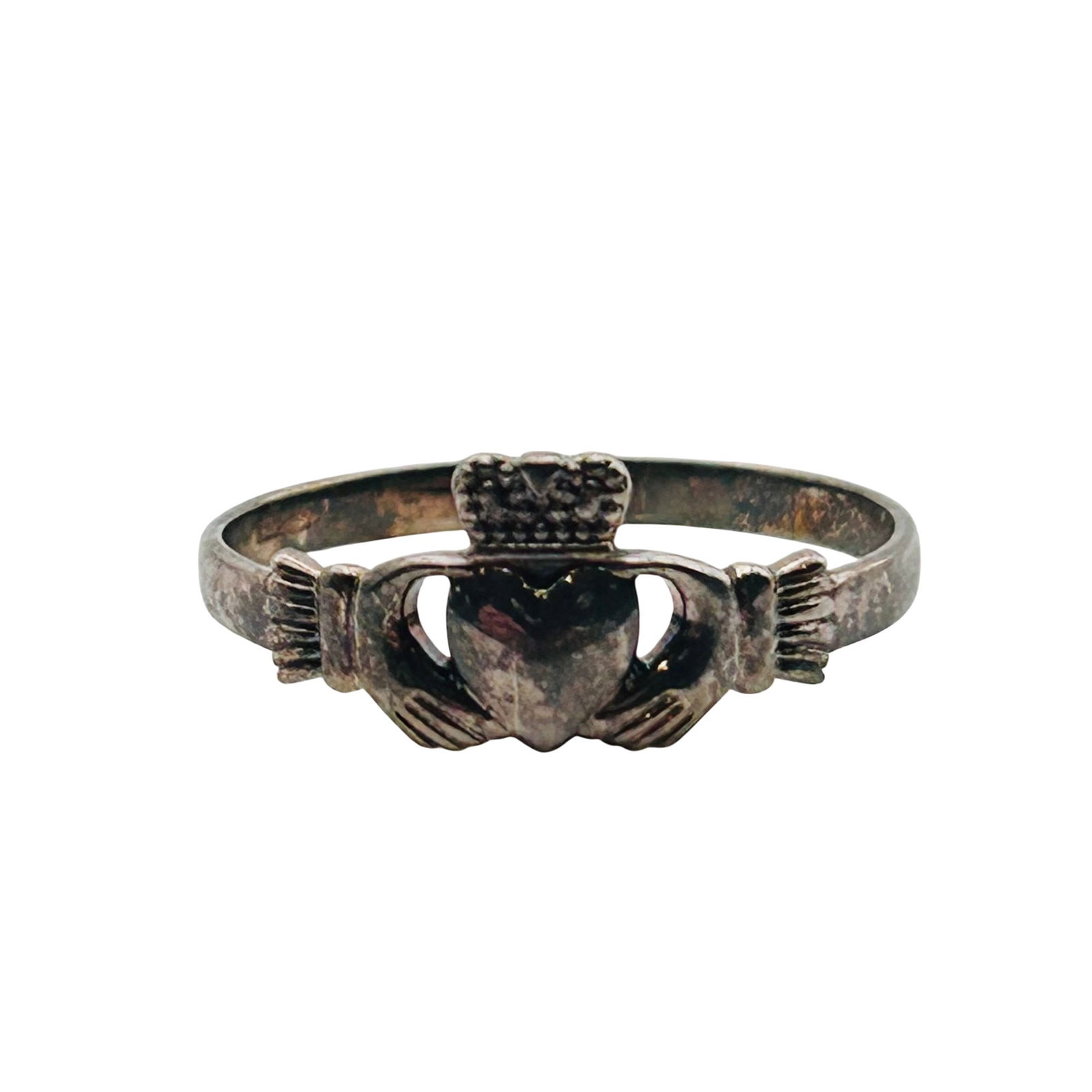 Solvar Ireland Sterling Claddagh Ring. Size 9 (1 of 7)