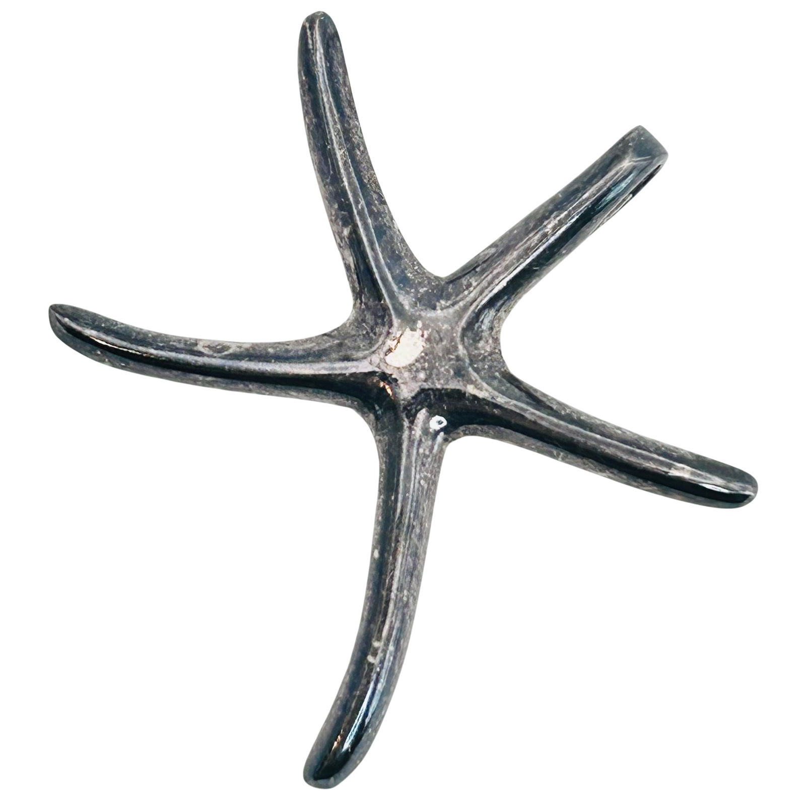 Hecho En Mexico Sterling Starfish Pendant (1 of 5)