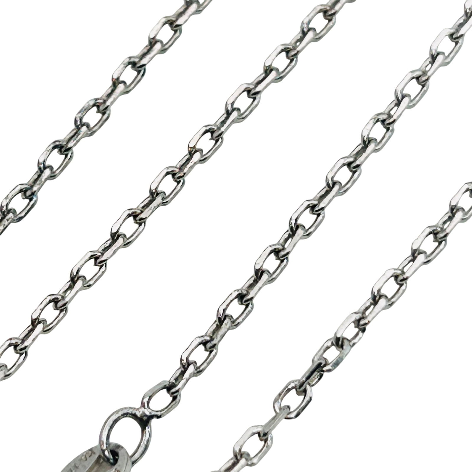 KA 1772 Italy, Sterling Cable Chain Necklace (1 of 5)