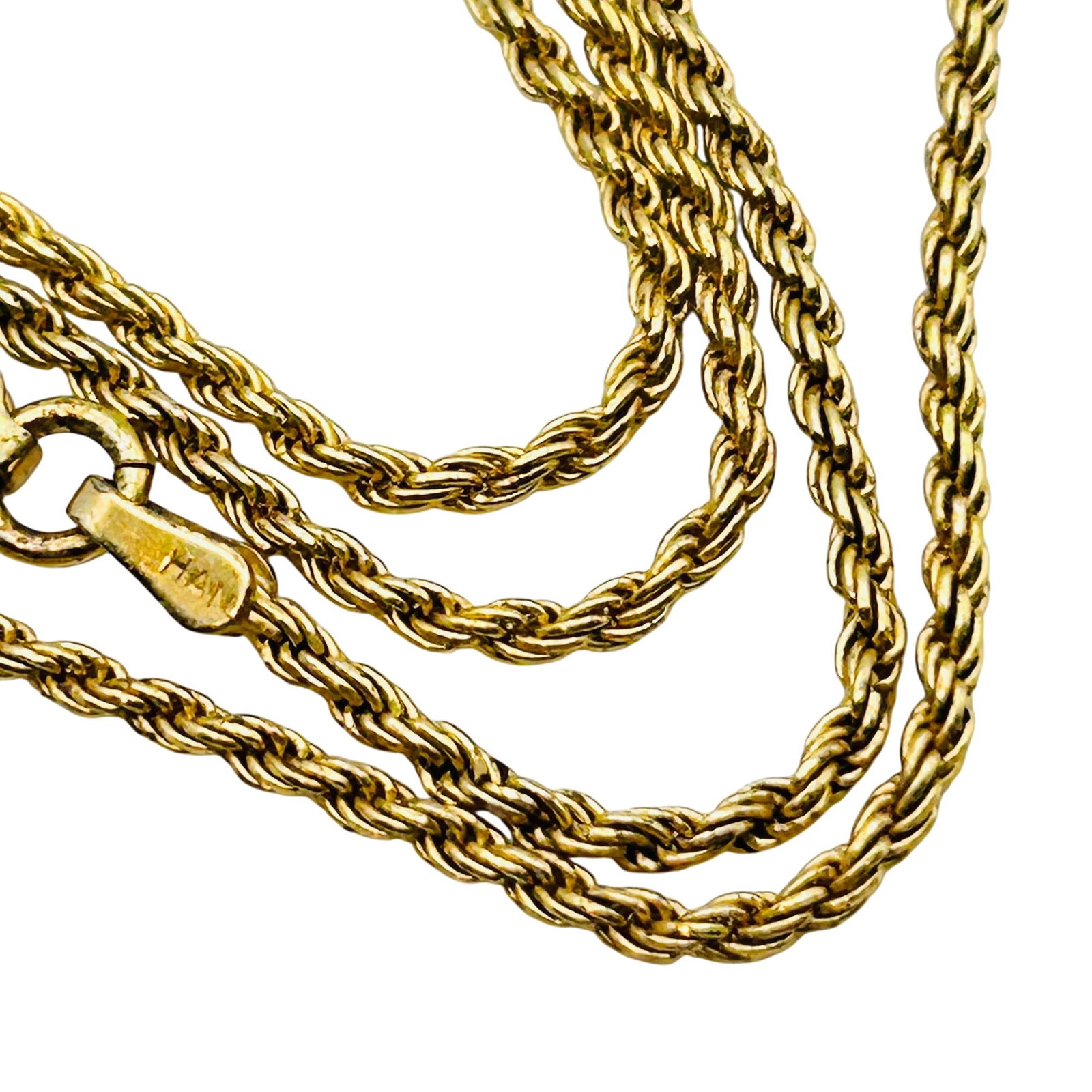 HAN Italy Sterling Rope Chain Necklace (1 of 5)