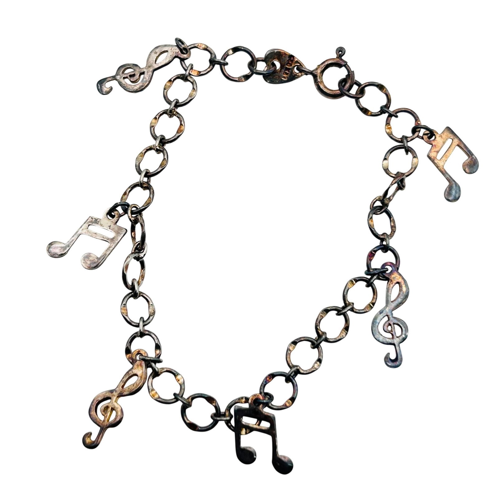 LEX Sterling Music Note Charm Bracelet (1 of 6)