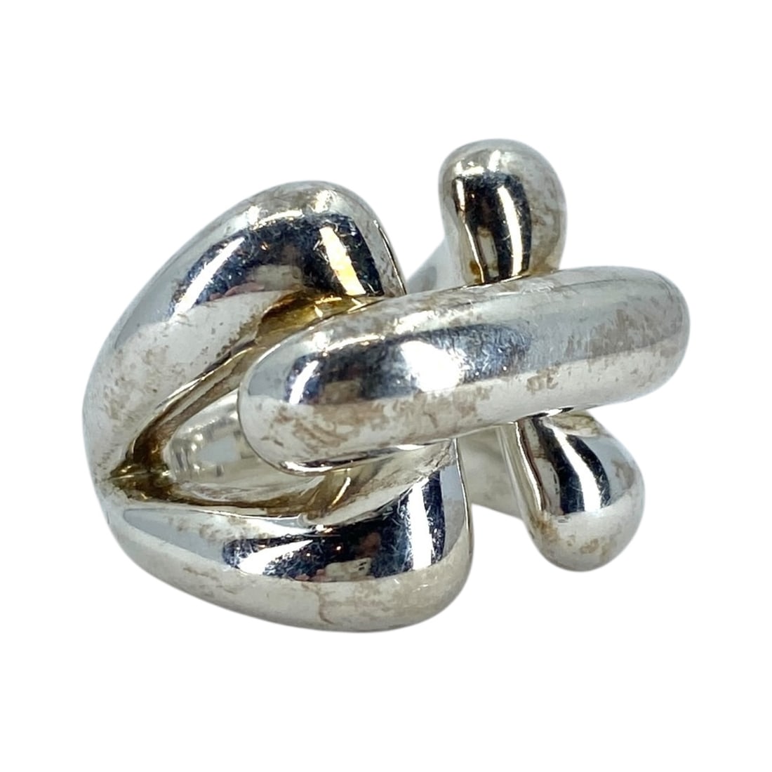 Sterling Statement Bar Ring 10.2g sz 8 (1 of 5)