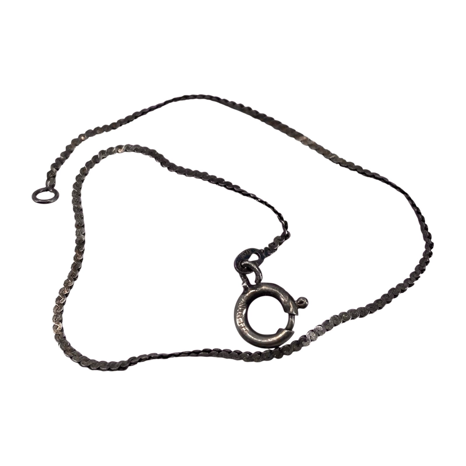 Sterling Serpentine Chain Bracelet 1g (1 of 6)