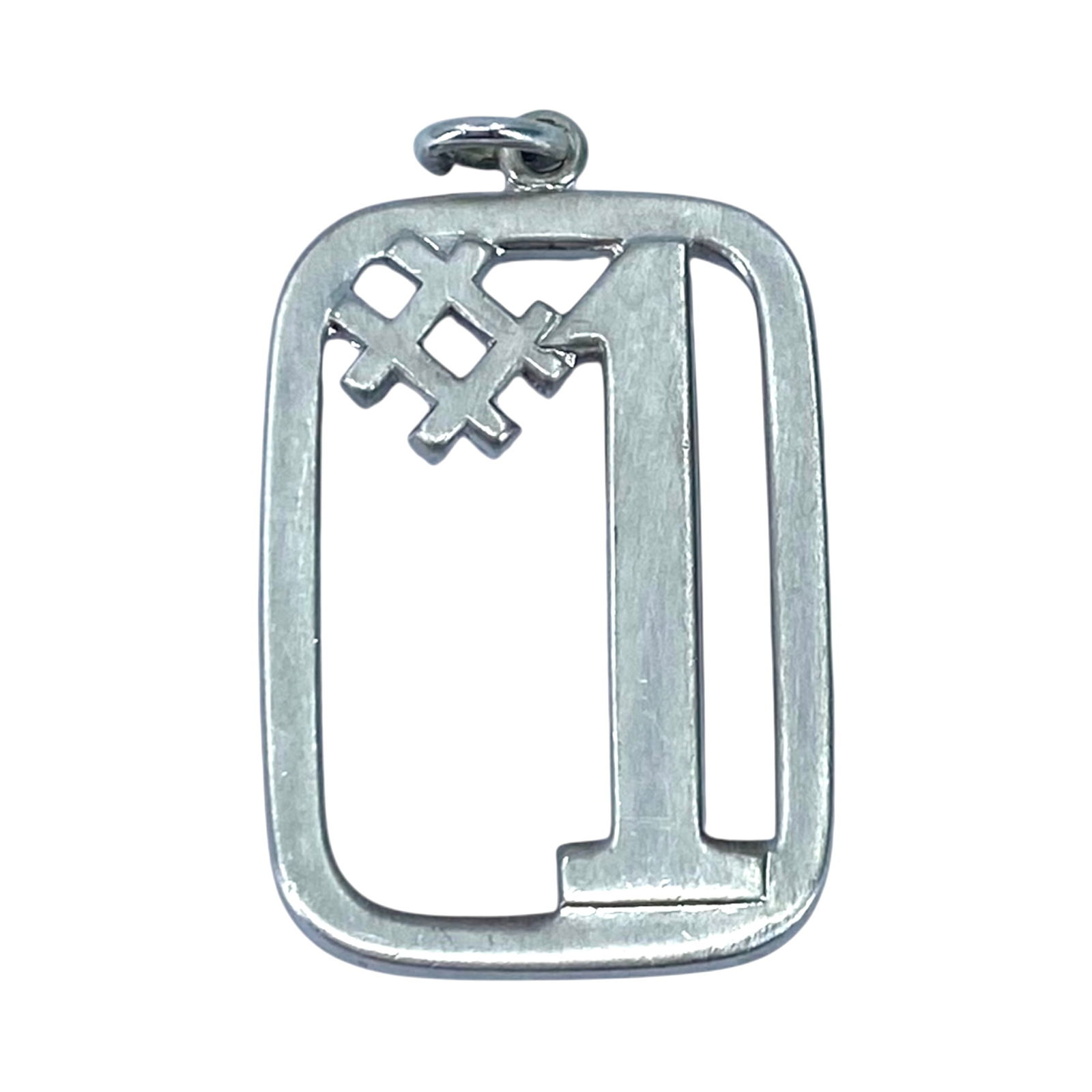 Signed Sterling no 1 Charm 5g (1 of 4)