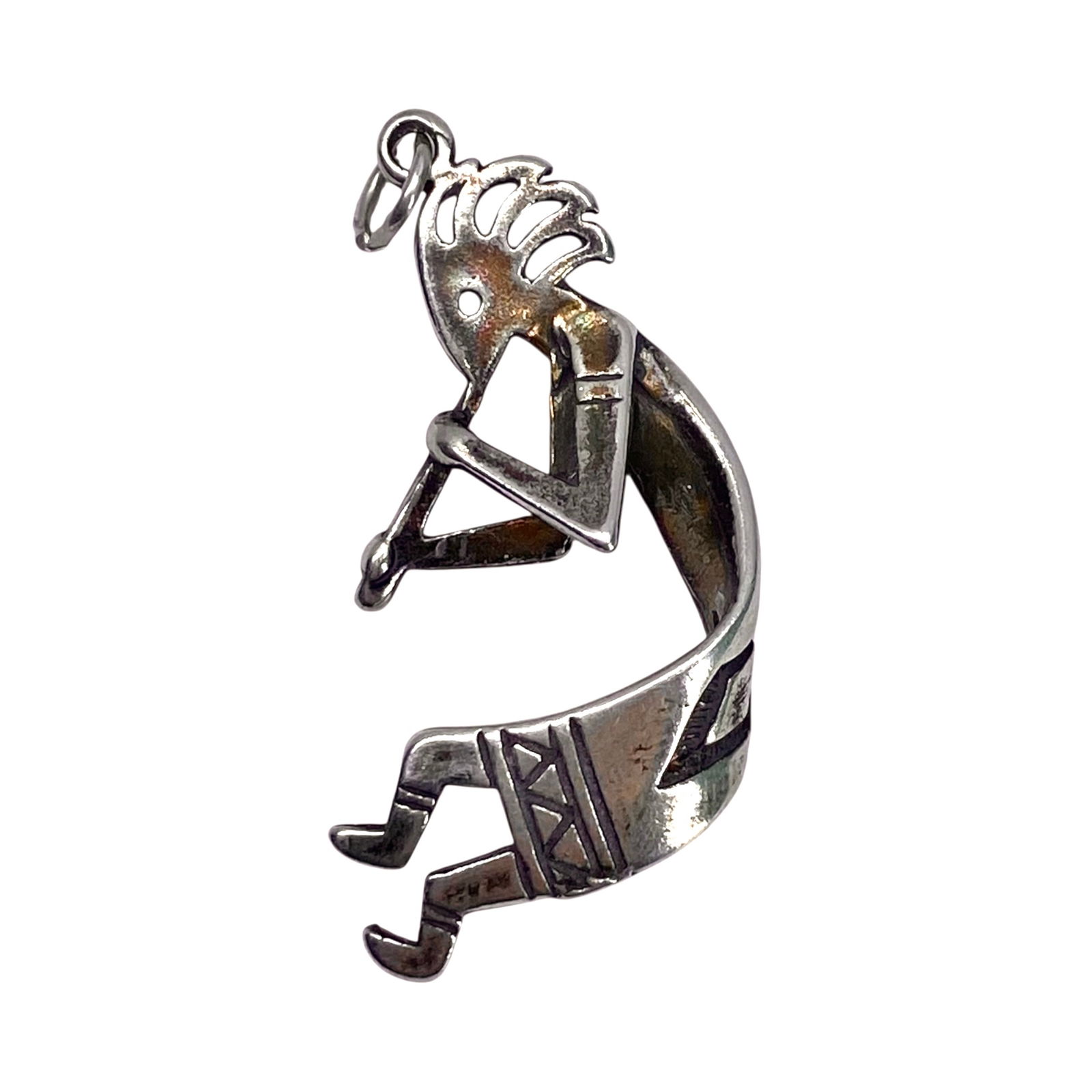 Sterling Native Kokopelli Pendant 4g (1 of 4)