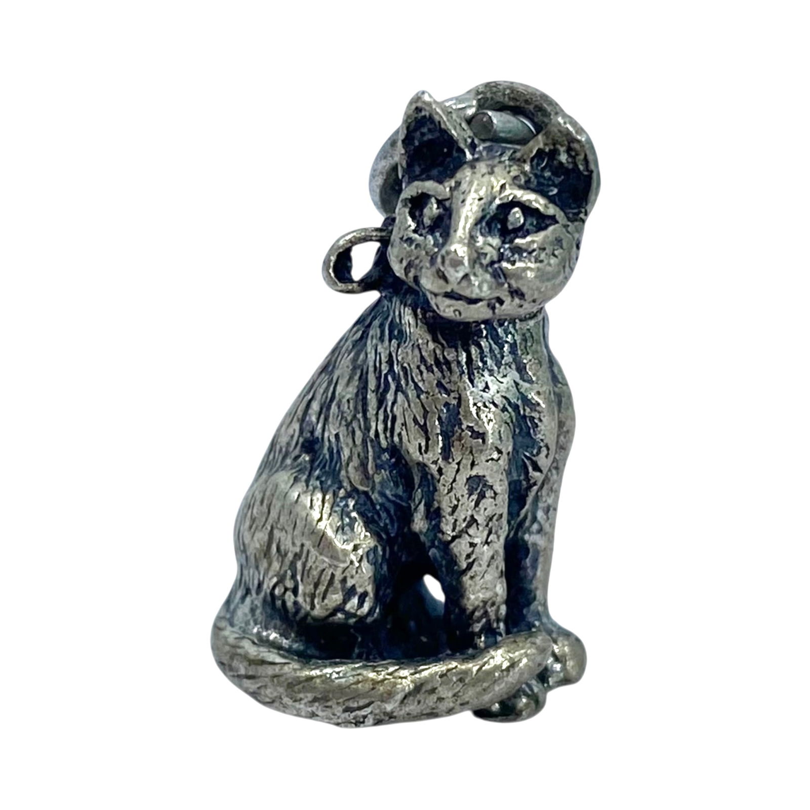 Sterling Cat Figurine Charm 7.3g (1 of 5)