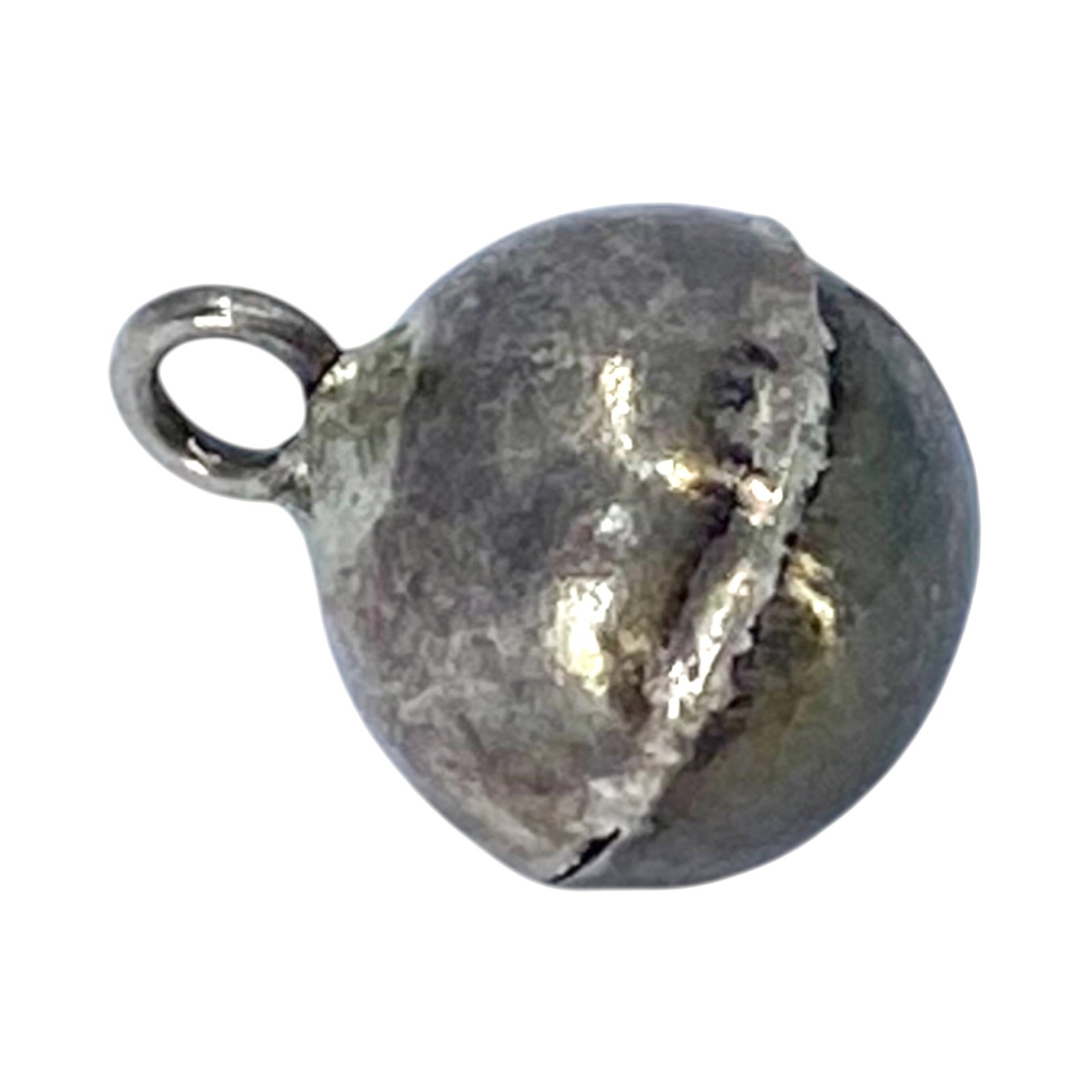 Sterling Round Bell Charm 1.3g (1 of 3)