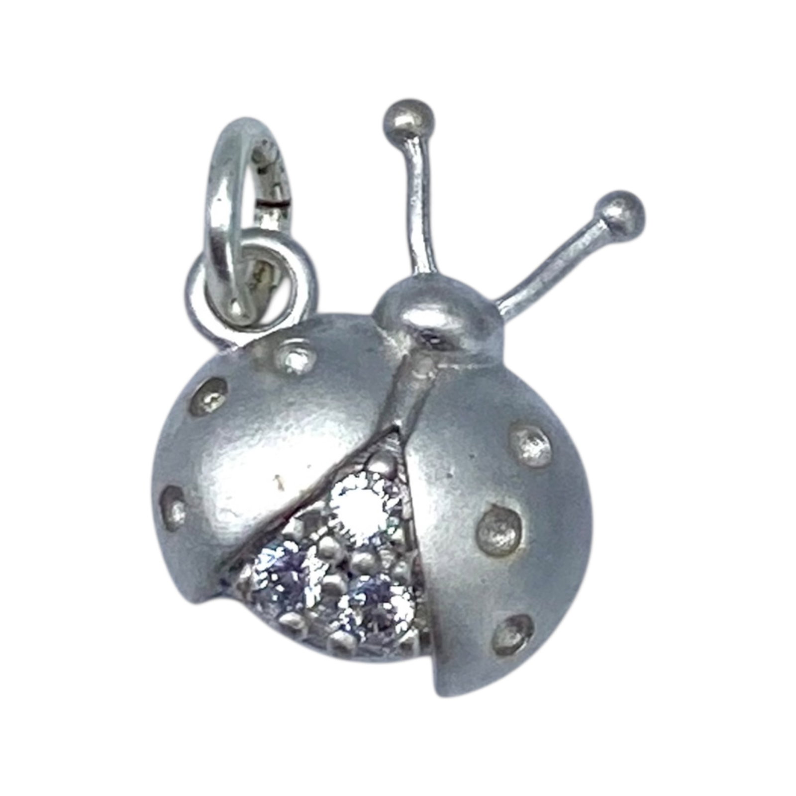 Sterling Rhinestone Ladybug Charm 1g (1 of 3)