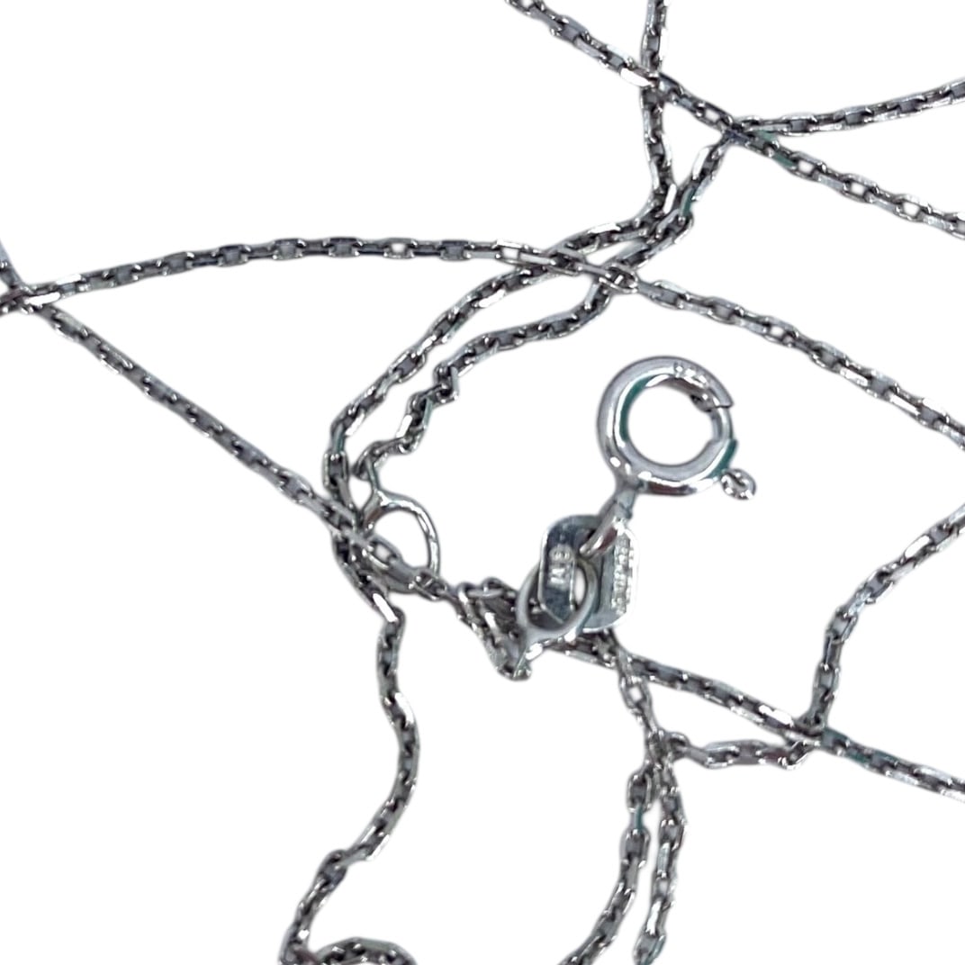 Signed Sterling Squared Cable Chain 1.3g - 2