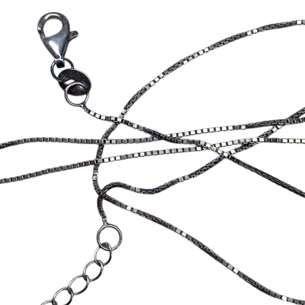 Signed Sterling Box Chain 2.3g - 2