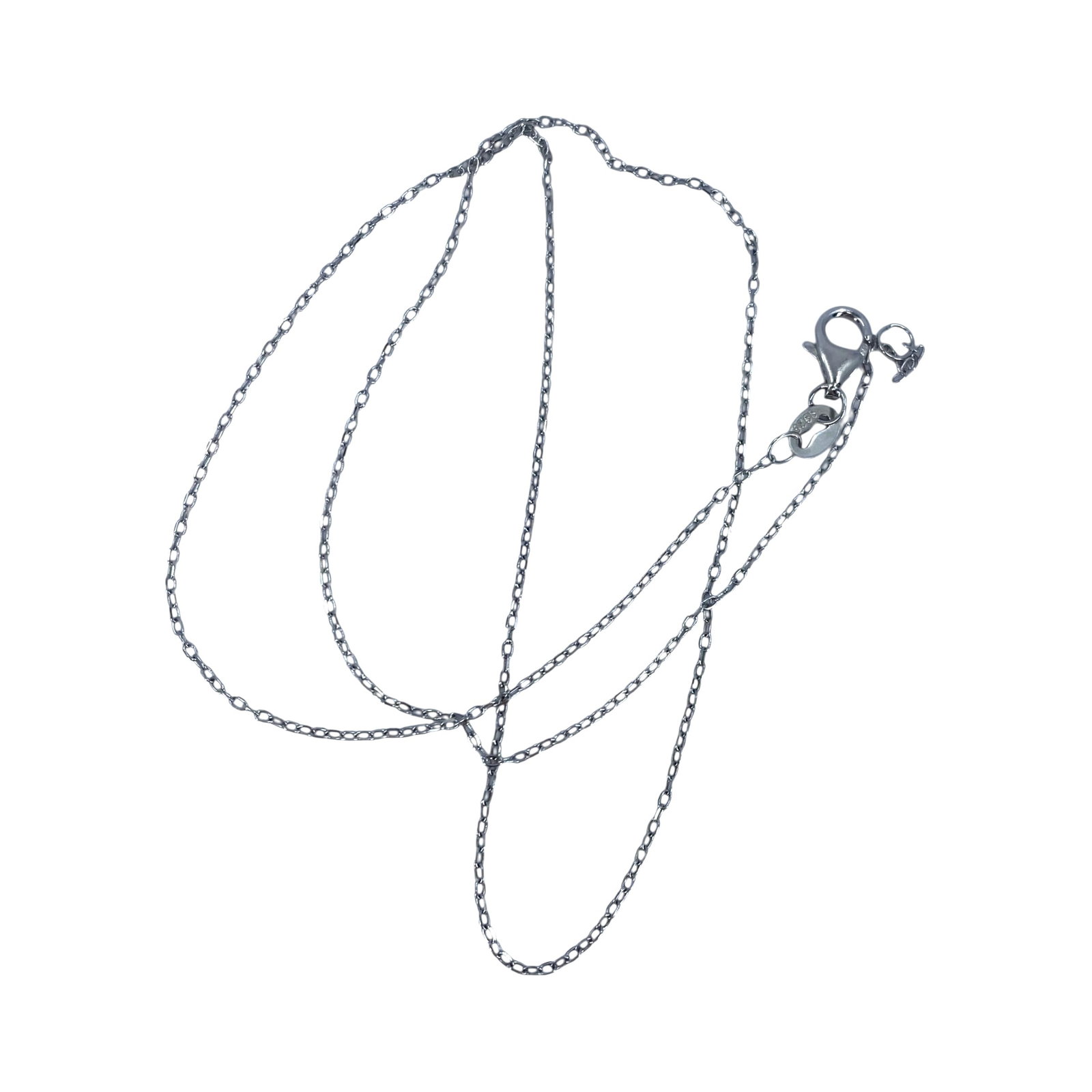 Sterling 17.5in Cable Chain 1.2g (1 of 4)