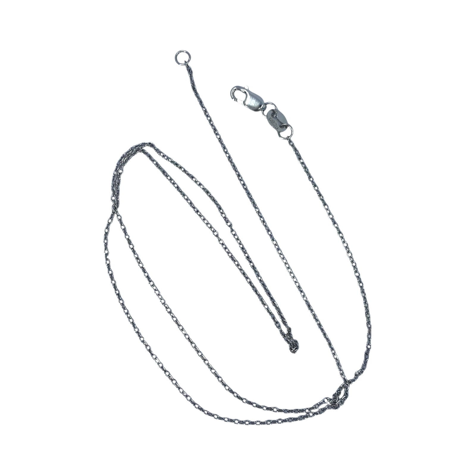 Sterling 18in Cable Chain 1.4g (1 of 4)