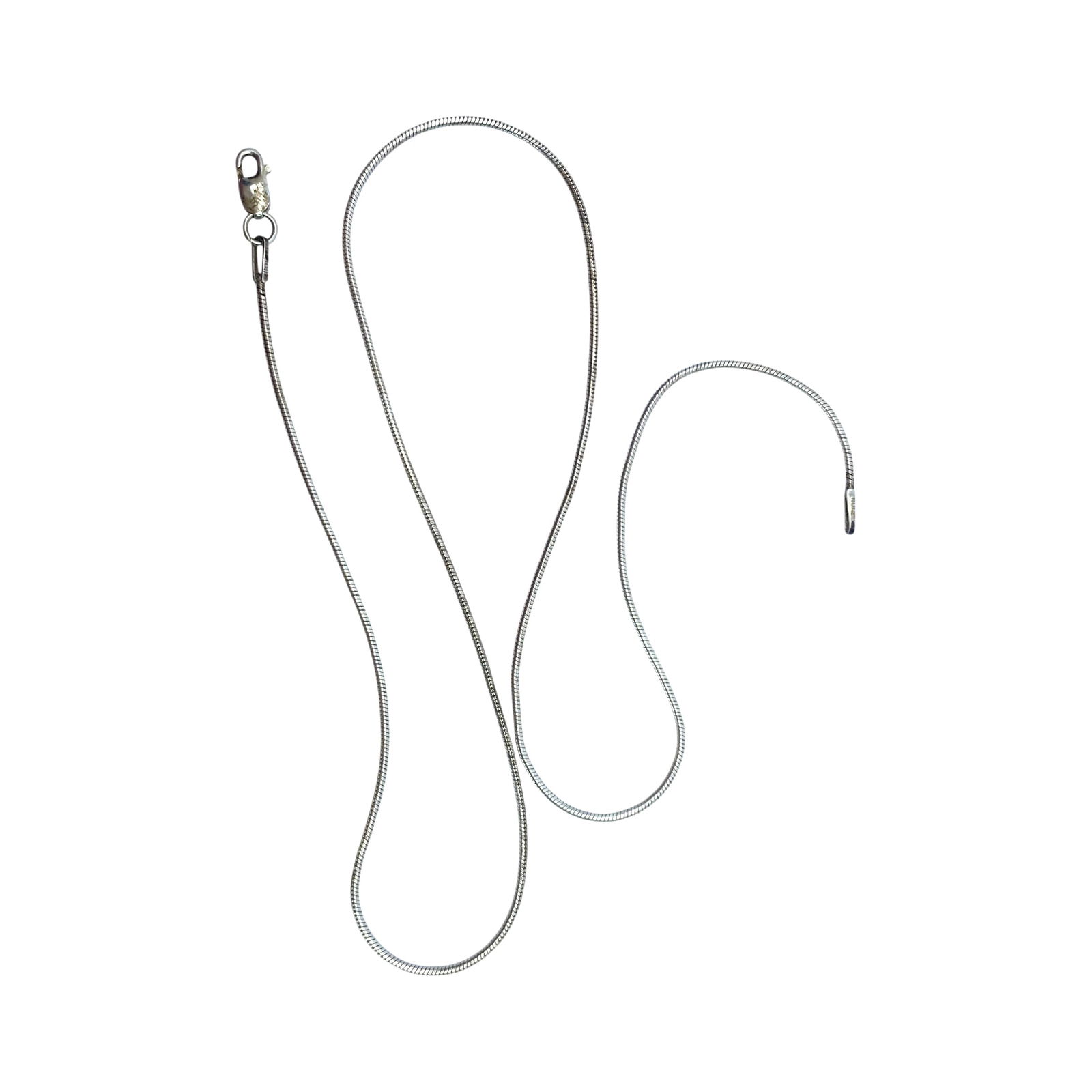 Sterling 16.5in Snake Chain 3.2g (1 of 4)