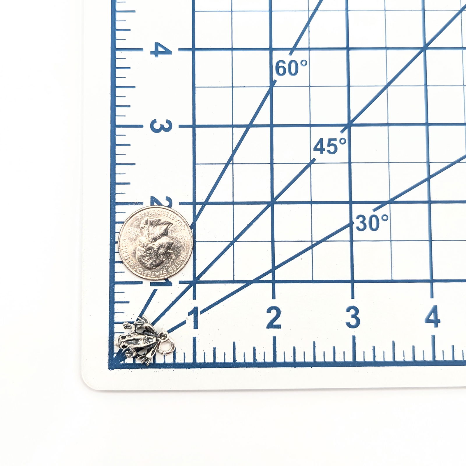 Native Made Sterling Silver Frog Charm - 4