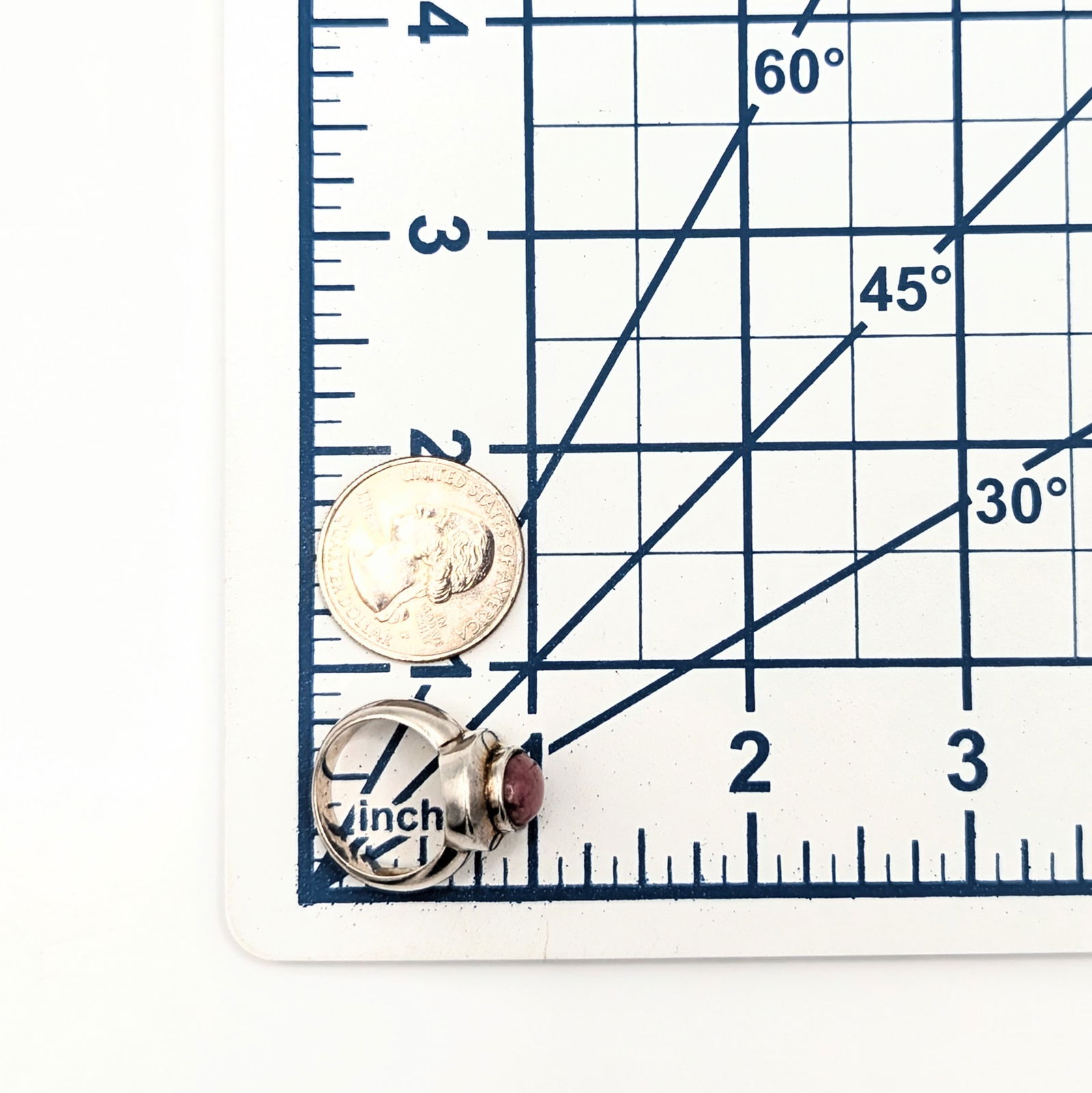 Sterling Silver Agate RIng - 3