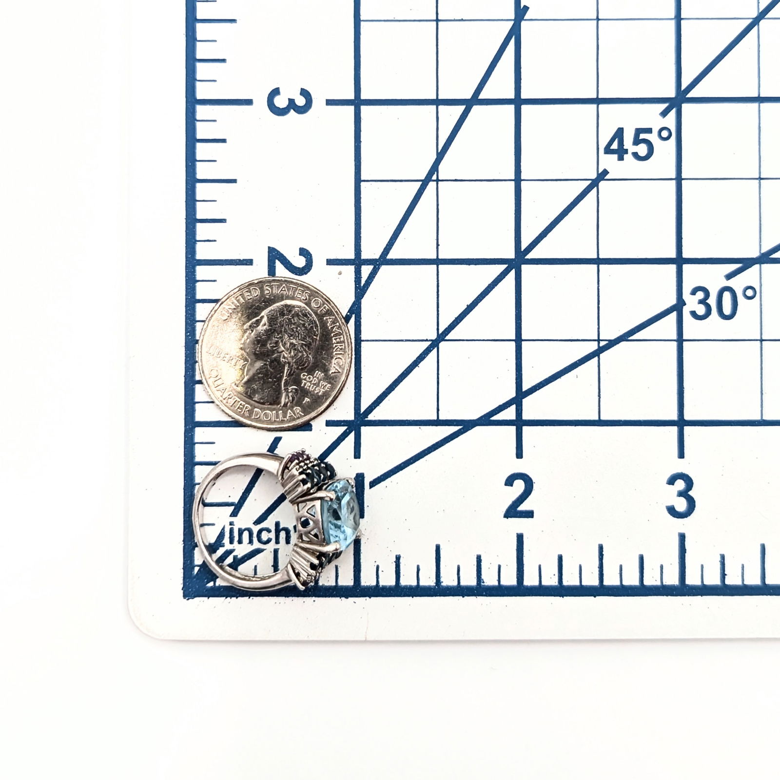 Kit Heath Sterling Silver Multi Gemstone Ring - 3