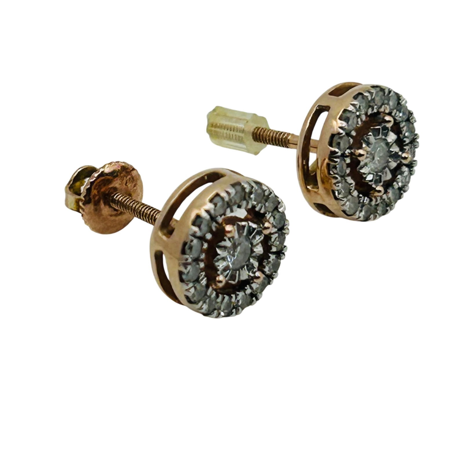 DR 10k Diamond Stud Earrings (1 of 6)