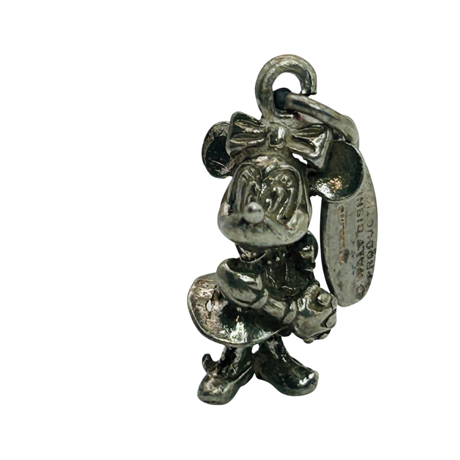 Walt Disney Production Sterling Minnie Mouse Pendant (1 of 7)