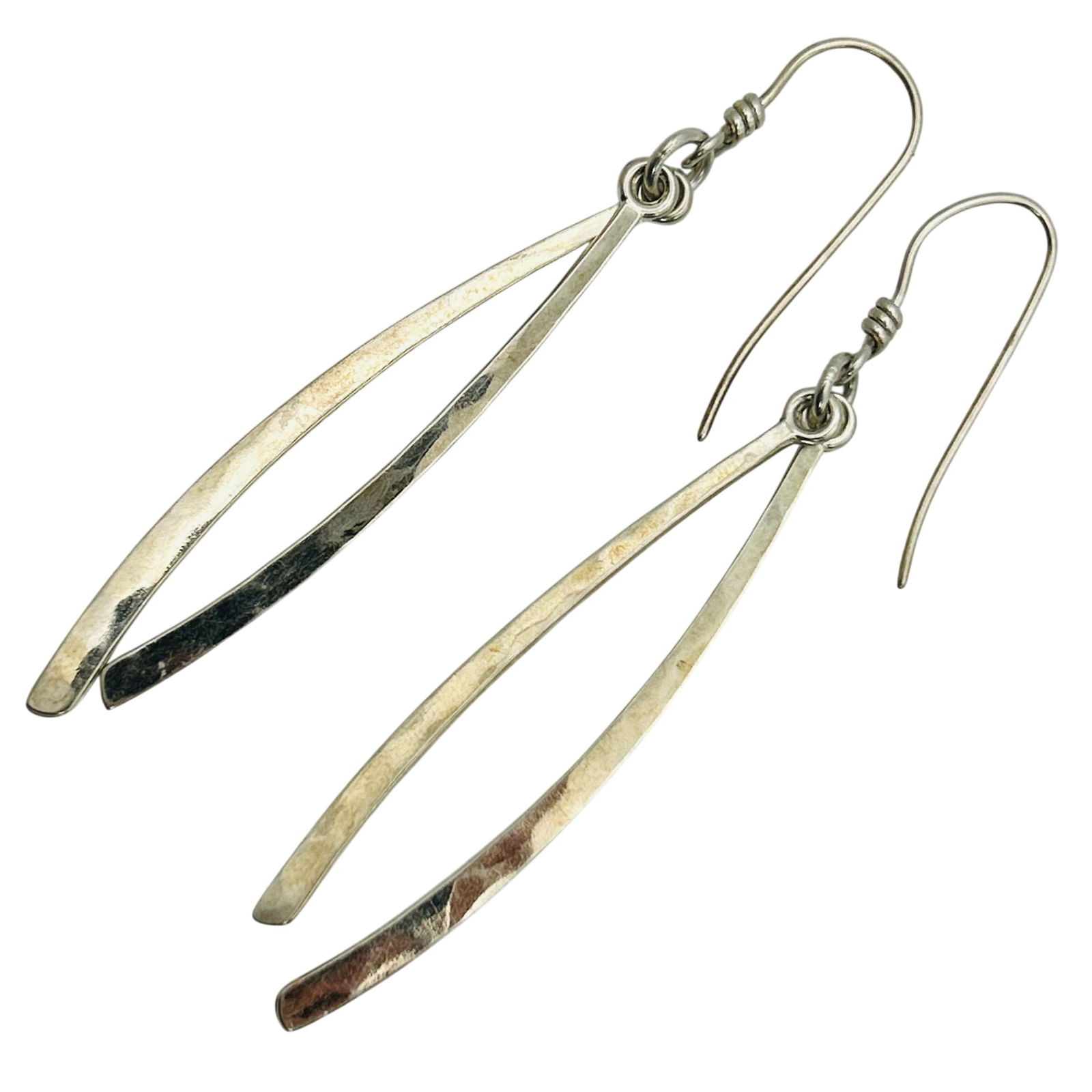 James Avery Sterling Hook Back Dangle Earrings: James Avery Sterling hook back dangle earrings. 6.10g