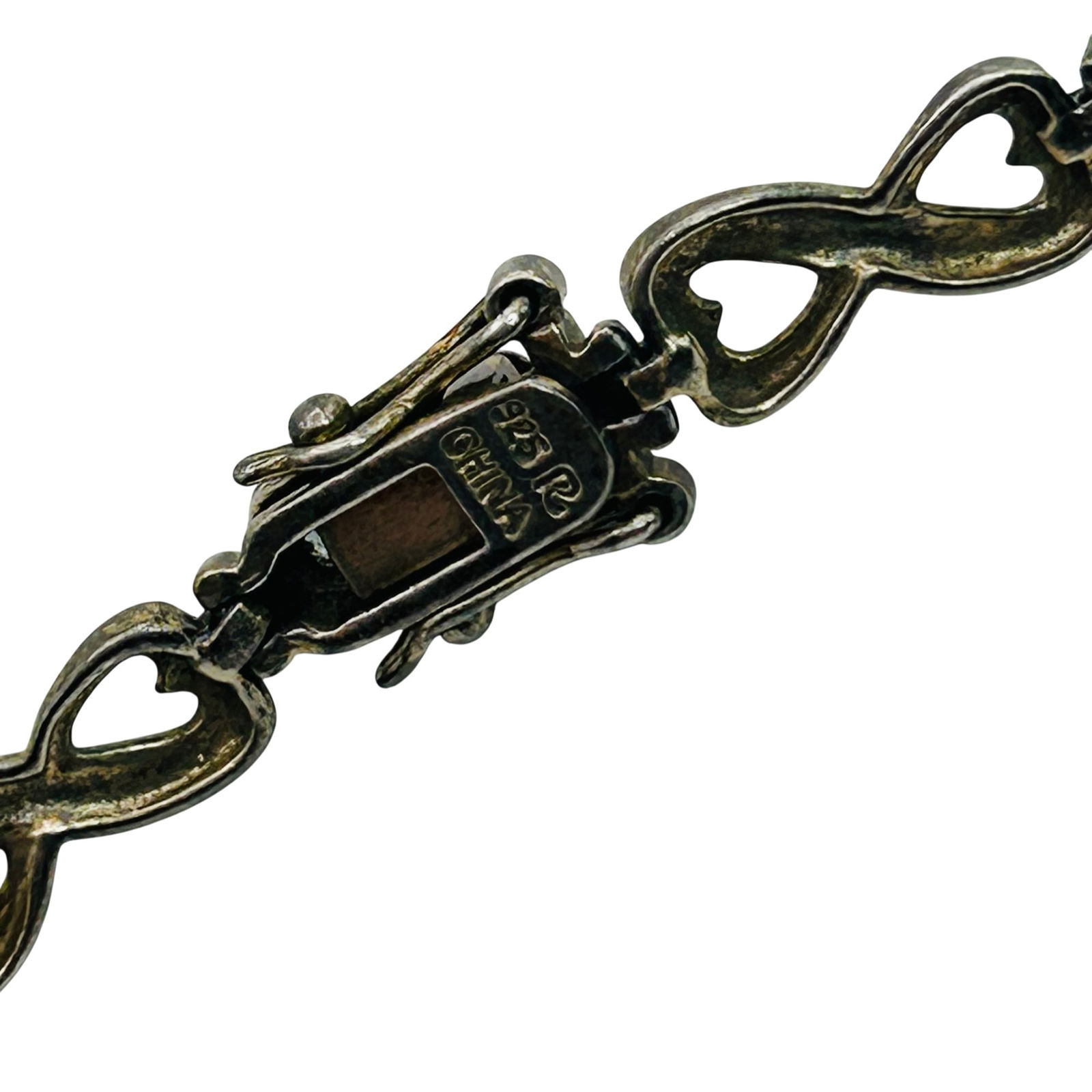 Ross Simons Sterling Multi Gem Infinity Bracelet. - 4