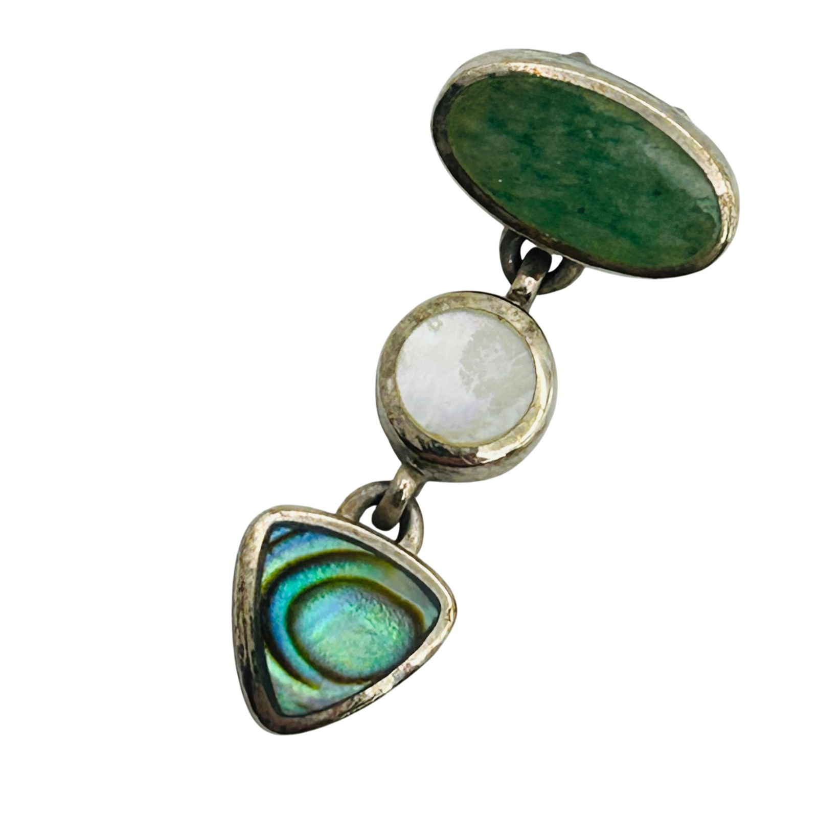 SU Sterling Multi Gemstone Pendant (1 of 6)
