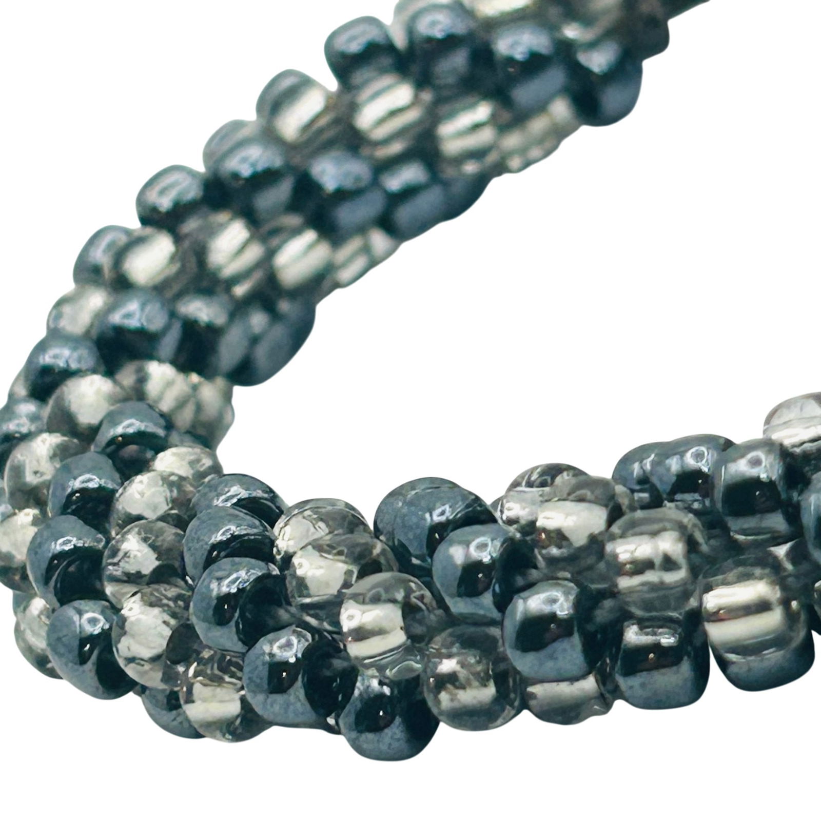 TSH .999 Silver Toggle Clasp Beaded Bracelet: TSH .999 silver toggle clasp beaded bracelet. 20.10g