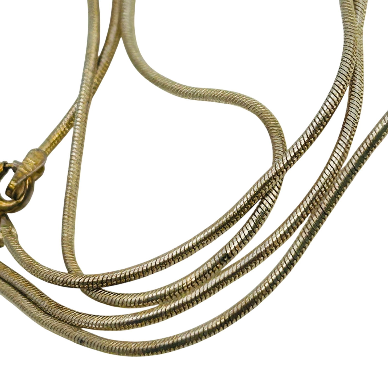 FAS Italy Sterling Round Snake Chain Necklace (1 of 5)