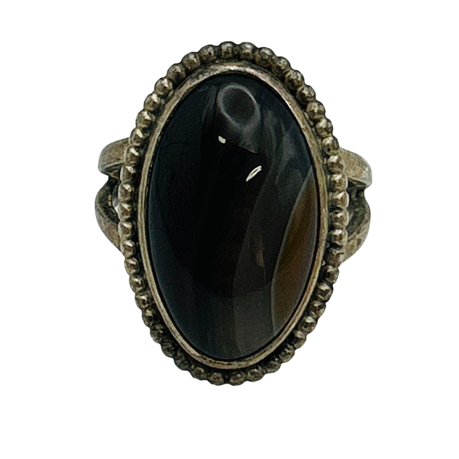 Sterling Jasper Oval Ring. Size 6: Sterling jasper oval ring. Size 6. 6.70g