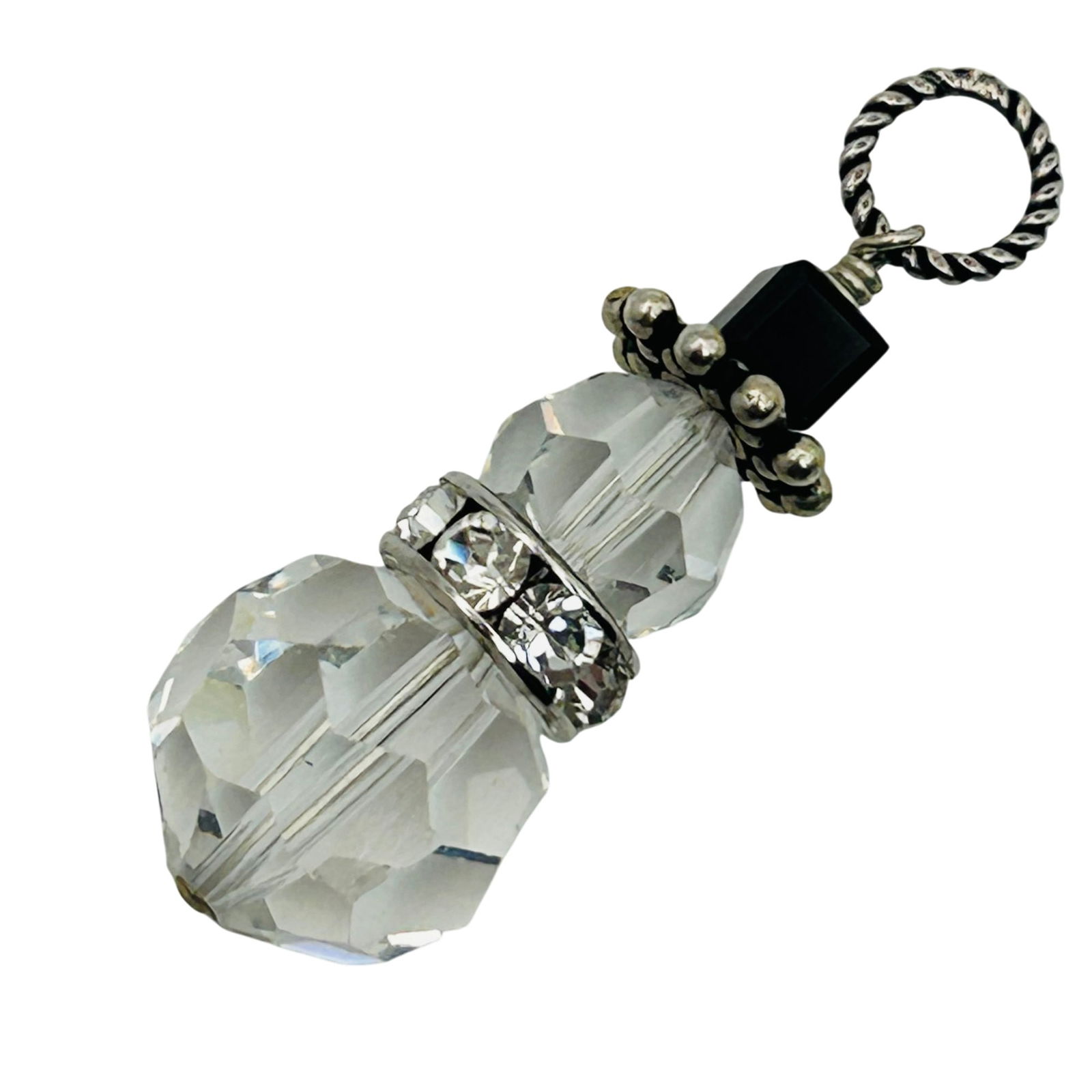 Sterling Beaded Pendant: Sterling beaded pendant. 4.40g