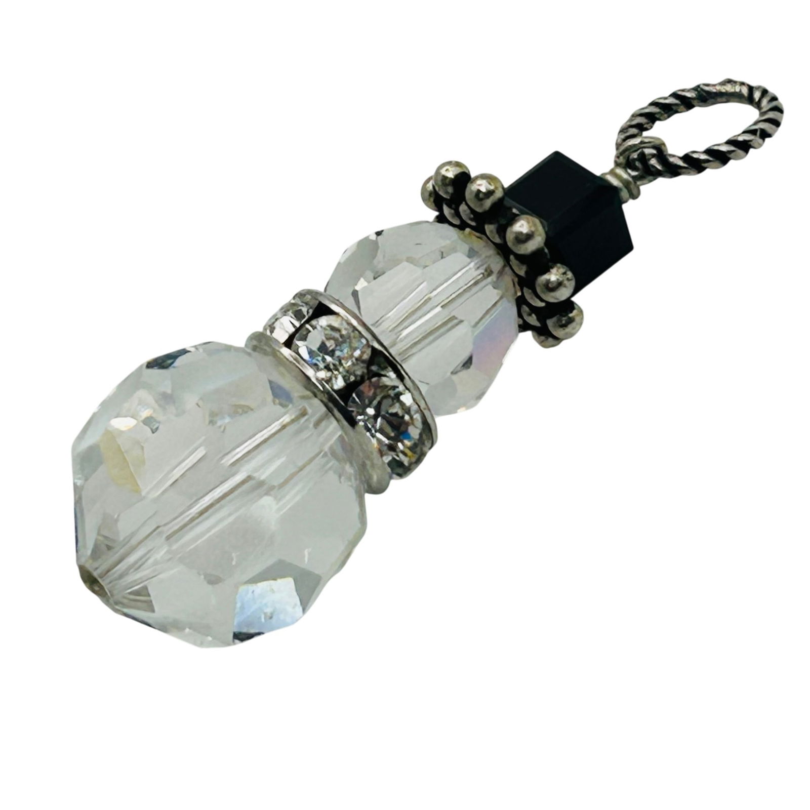 Sterling Beaded Pendant - 4