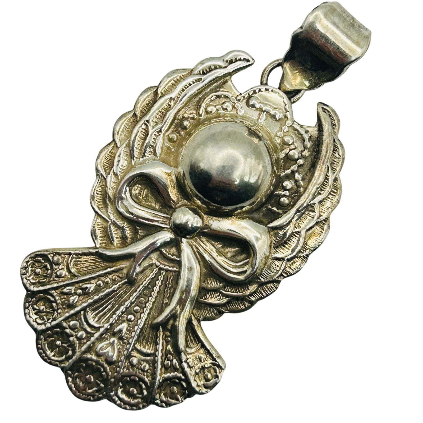 Sterling Angel Pendant (1 of 6)