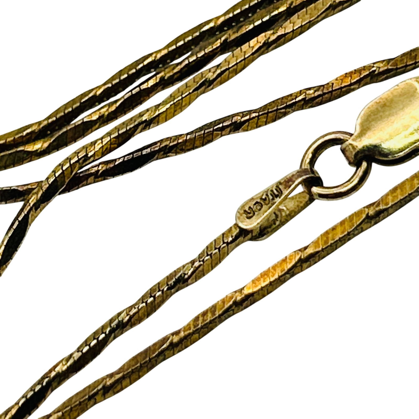 Itaor Italy Sterling Chain Necklace: Itaor Italy sterling chain necklace. 7.60g