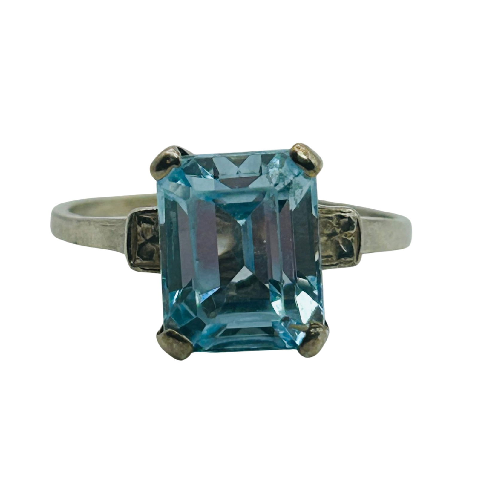 Sterling Topaz Ring. Size 7 (1 of 8)