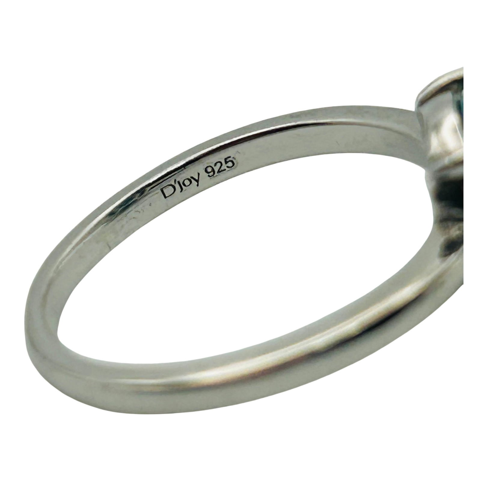 Djoy Sterling Larimar Ring. Size 9 - 6