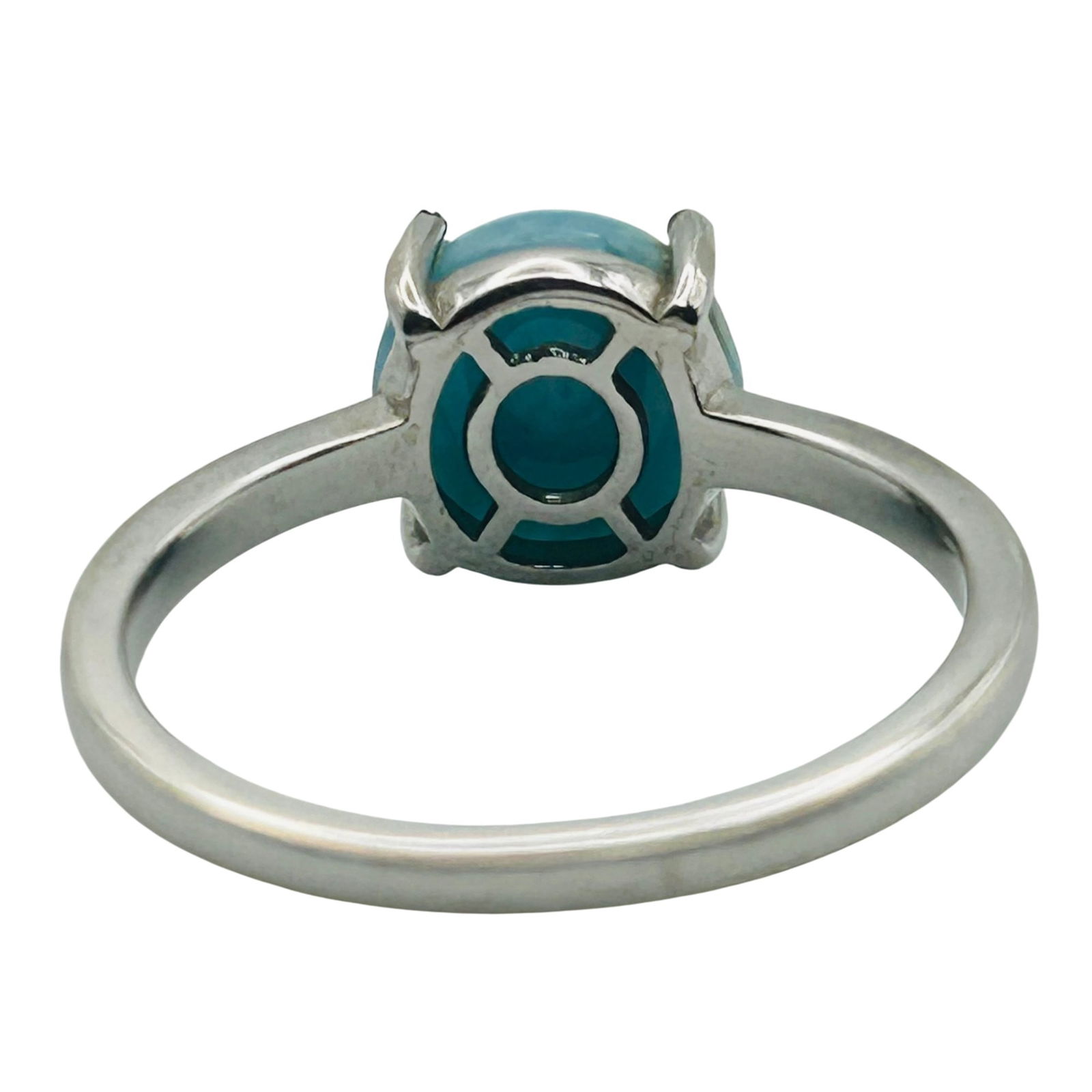 Djoy Sterling Larimar Ring. Size 9 - 7