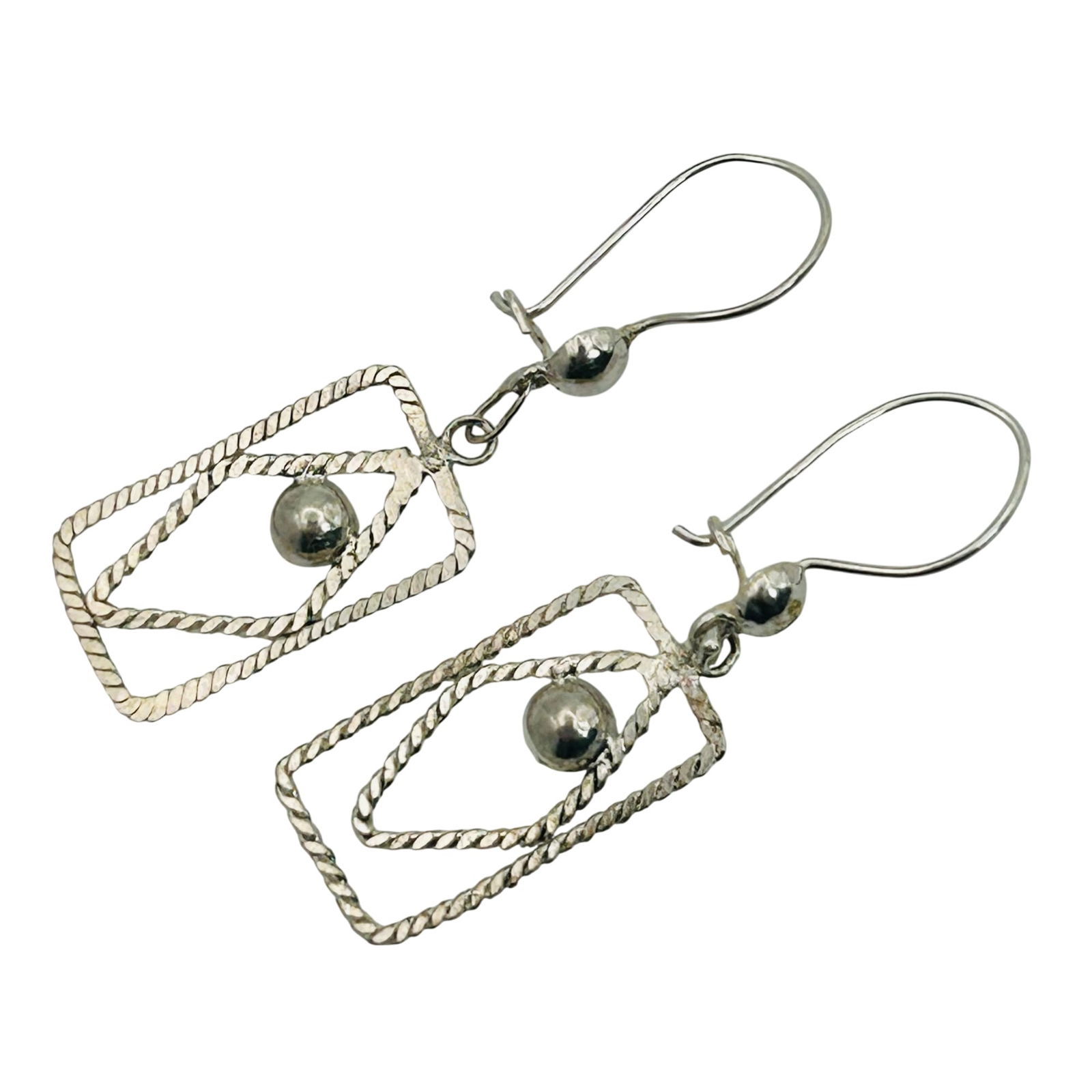 Sterling Dangle Earrings - 4