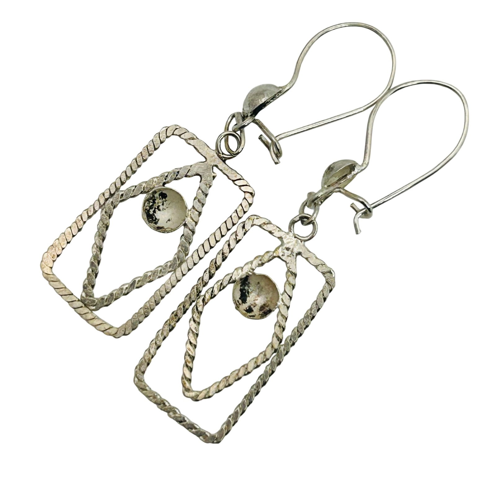 Sterling Dangle Earrings - 5