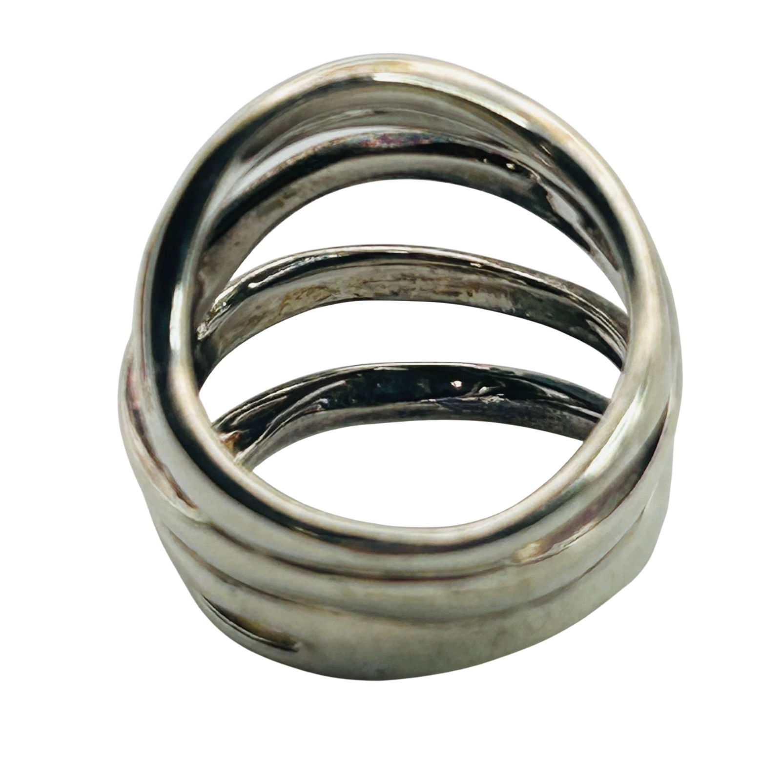 RIM Studio Sterling Multi Layer Ring. Size 7 - 7