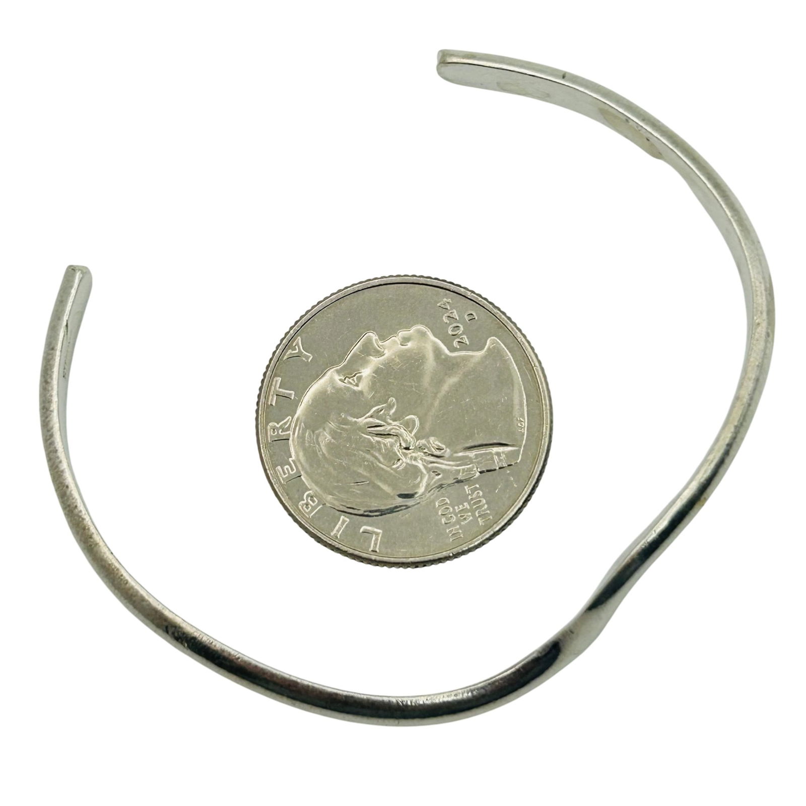 Sterling Cuff Bracelet - 3