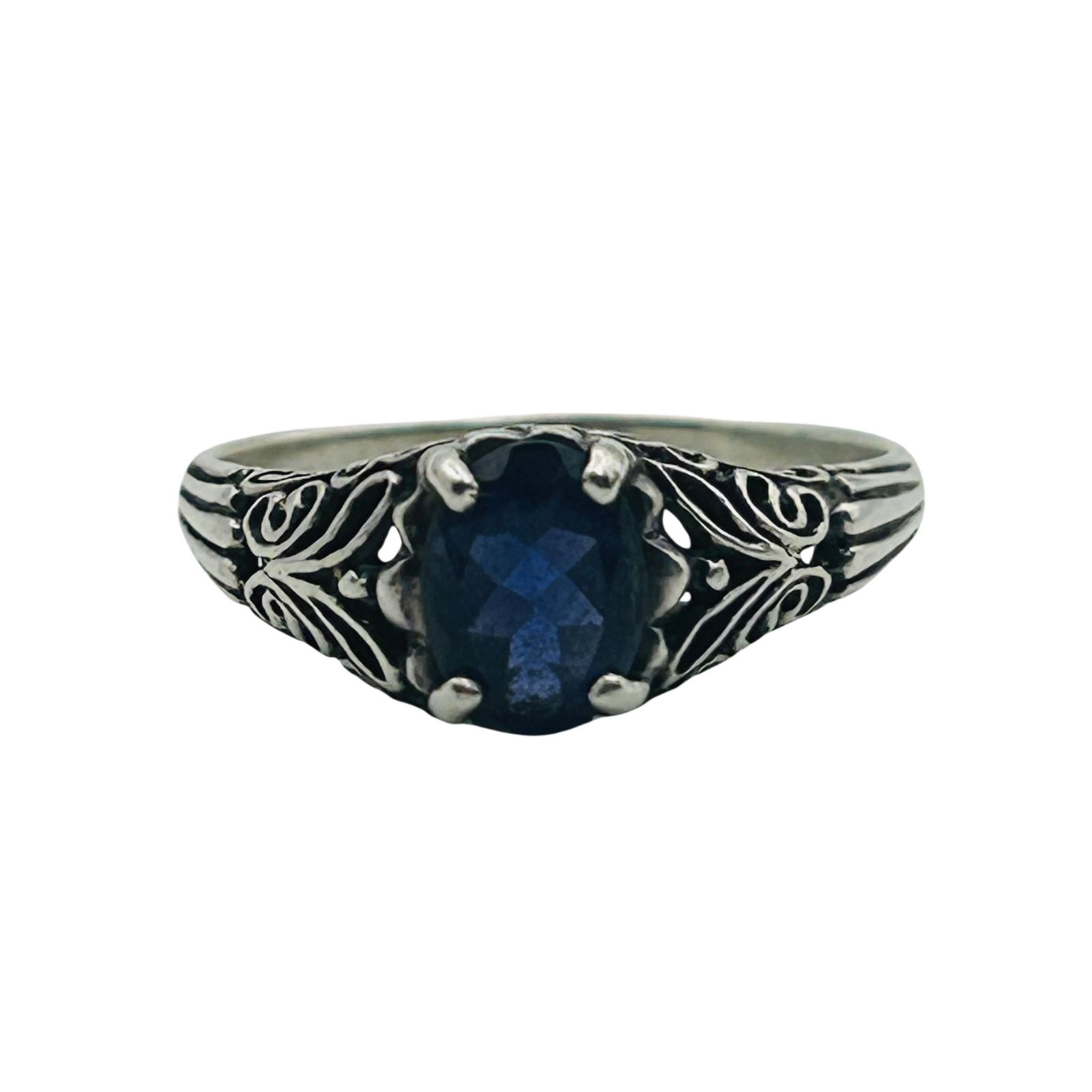 CKA Sterling Iolite Ring. Size 9: CKA Sterling Iolite ring. Size 9. 2.80g