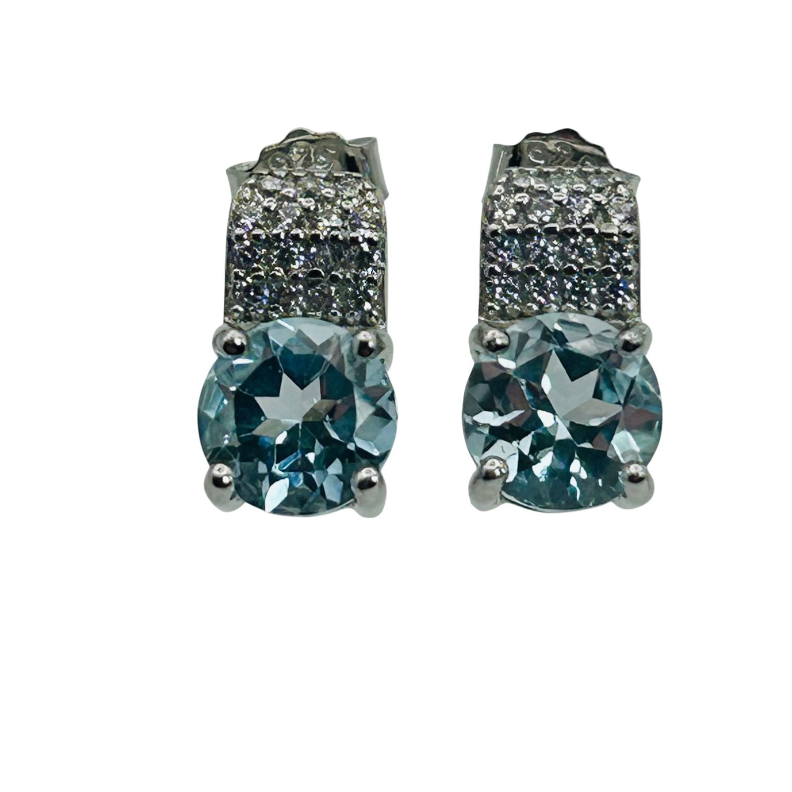 DBJ Sterling Topaz Stud Earrings (1 of 7)