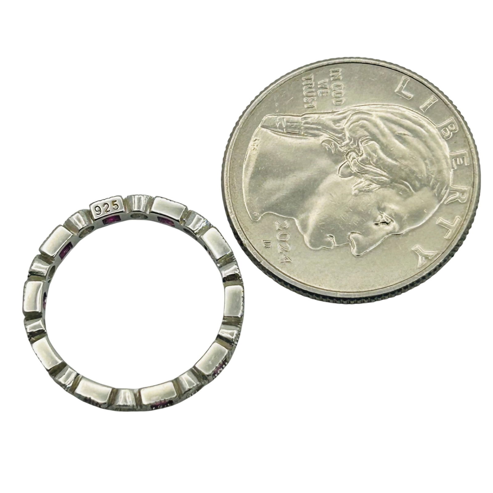 Sterling Ruby Band. Size 6 - 3